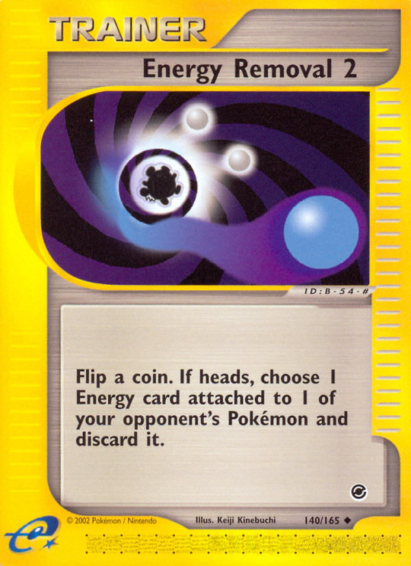 Energy Removal 2 ecard1-140 Uncommon from  Set