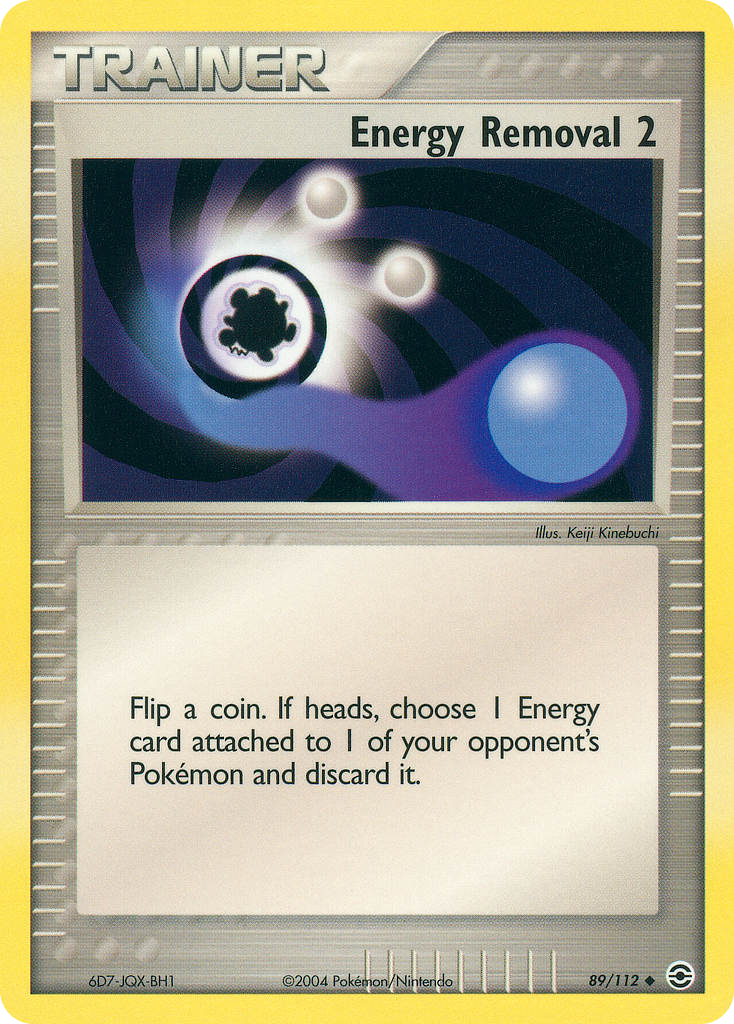 Energy Removal 2 ex6-89 Uncommon from FireRed & LeafGreen Set