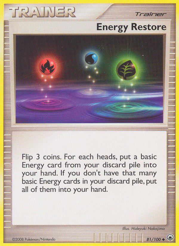 Energy Restore dp5-81 Uncommon from Majestic Dawn Set