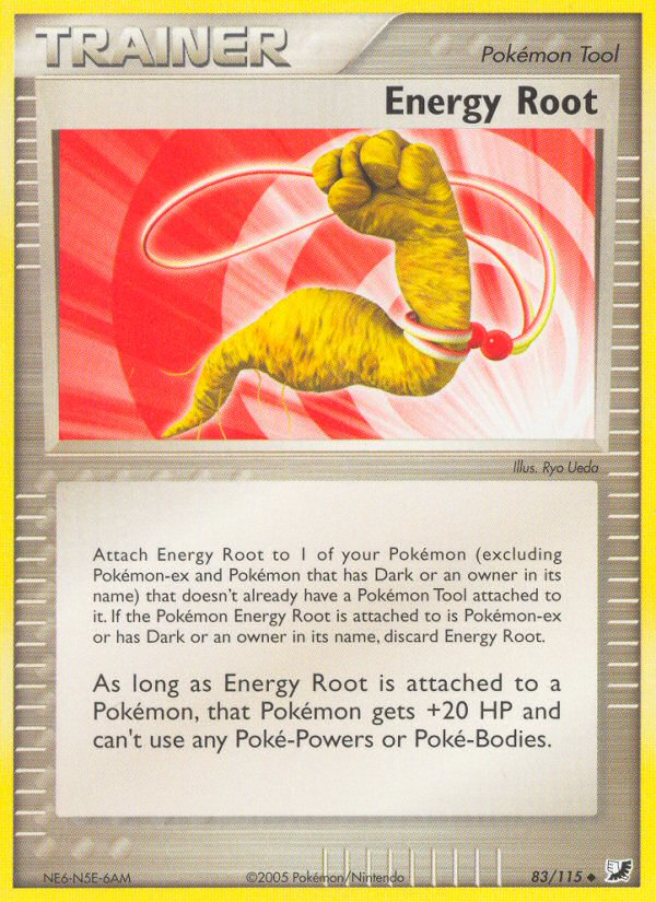 Energy Root ex10-83 Uncommon from Unseen Forces Set