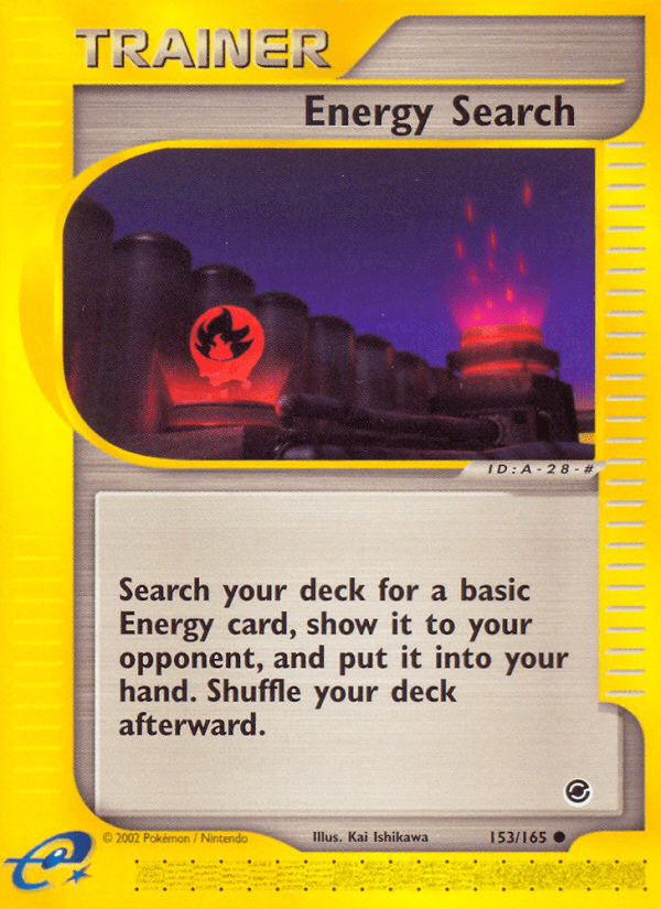 Energy Search ecard1-153 Common from  Set