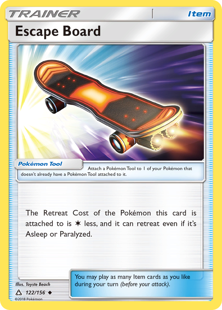 Escape Board sm5-122 Uncommon from Ultra Prism Set