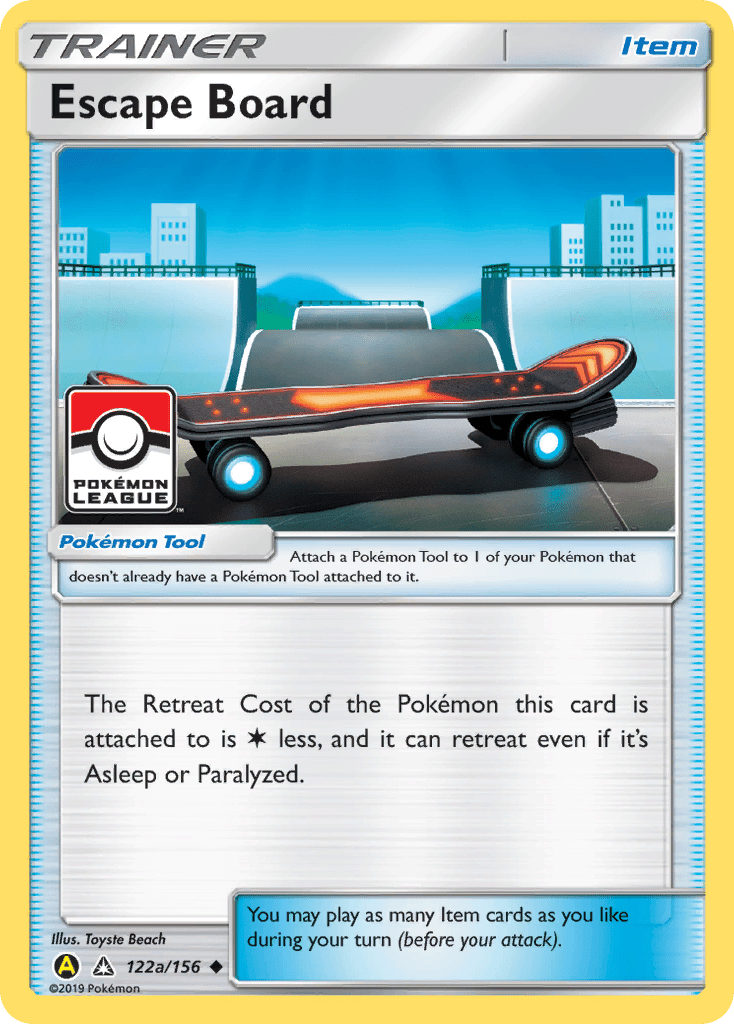 Escape Board sm5-122a Uncommon from Ultra Prism Set
