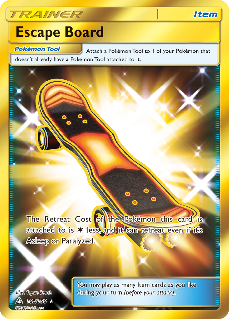Escape Board sm5-167 Rare Secret from Ultra Prism Set