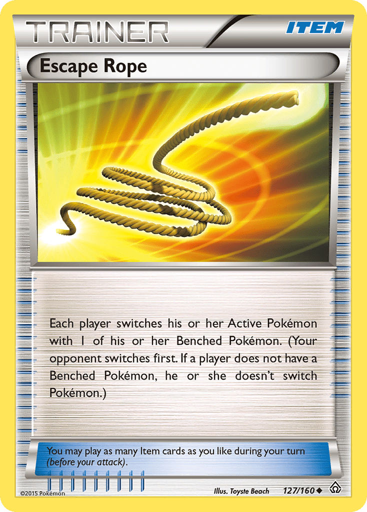 Escape Rope xy5-127 Uncommon from Primal Clash Set