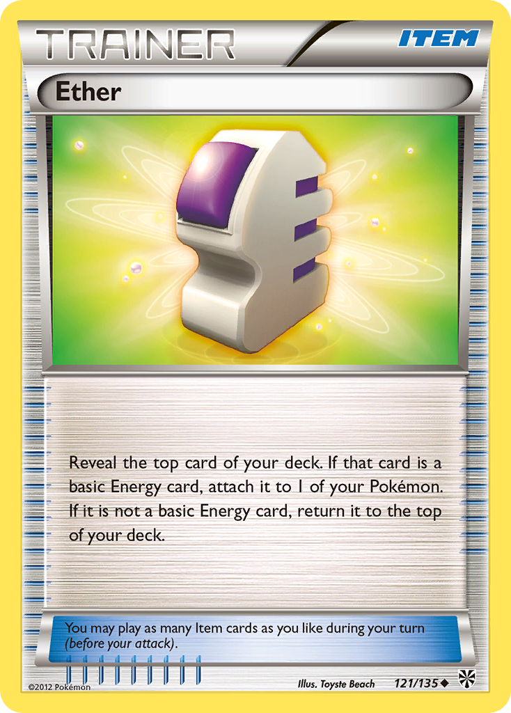 Ether bw8-121 Uncommon from Plasma Storm Set
