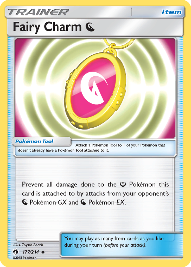 Fairy Charm Dragon sm8-177 Uncommon from Lost Thunder Set