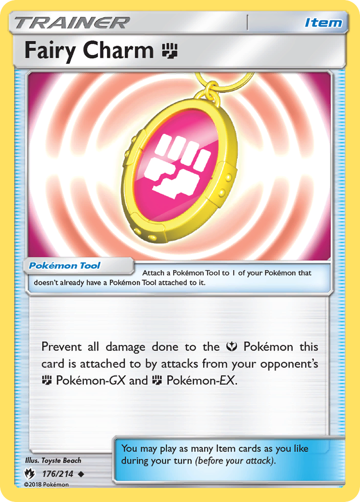 Fairy Charm Fighting sm8-176 Uncommon from Lost Thunder Set
