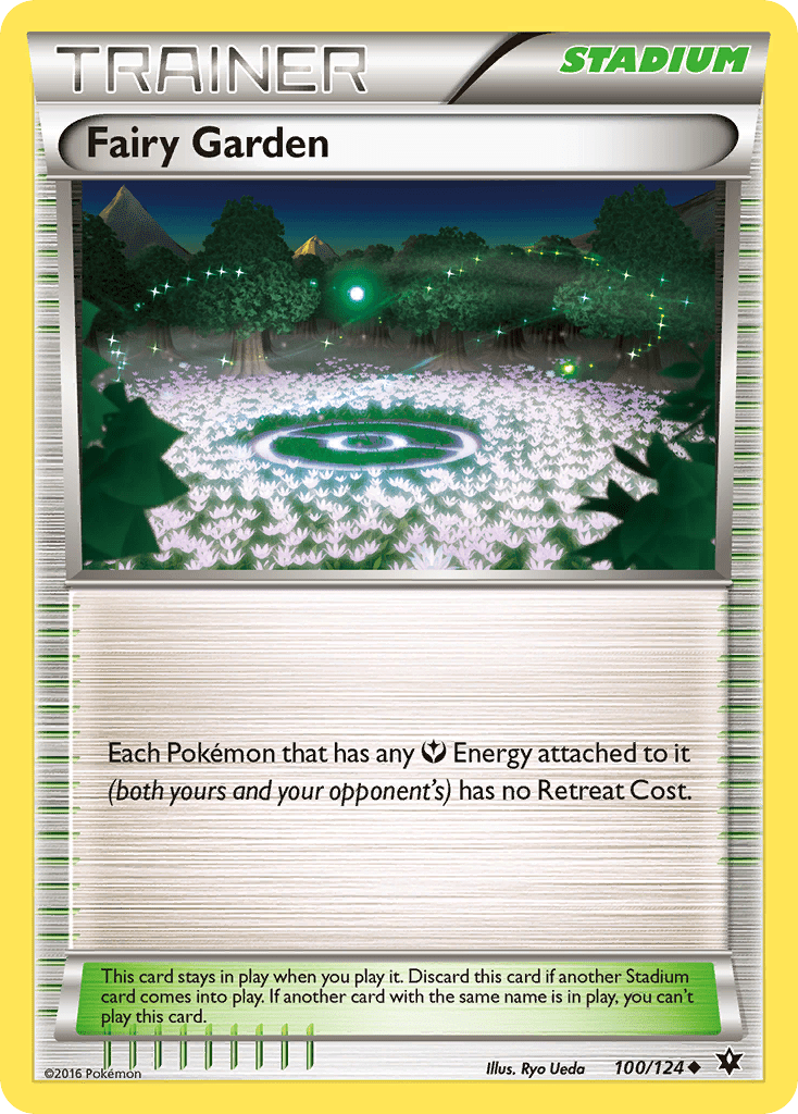 Fairy Garden xy10-100 Uncommon from Fates Collide Set