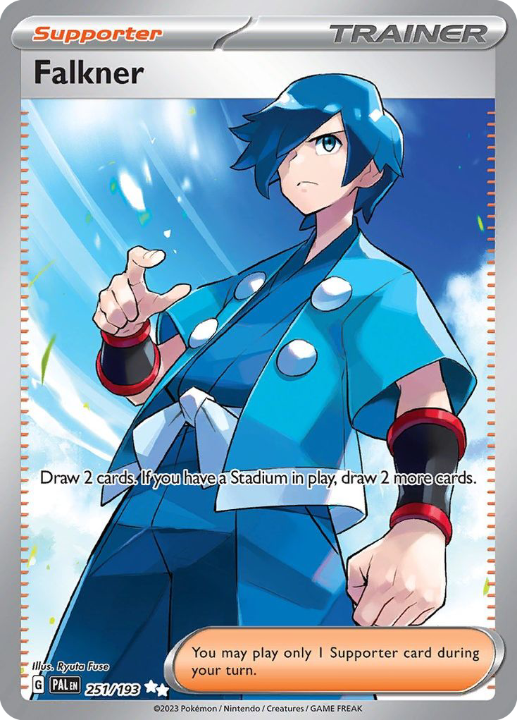 Falkner sv2-251 Ultra Rare from Paldea Evolved Set