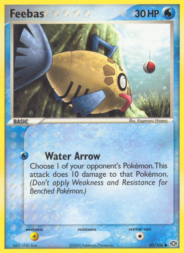 Feebas ex9-50 Common from Emerald Set
