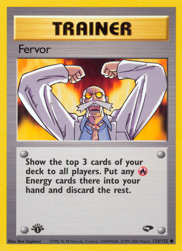 Fervor gym2-124 Common from Gym Challenge Set