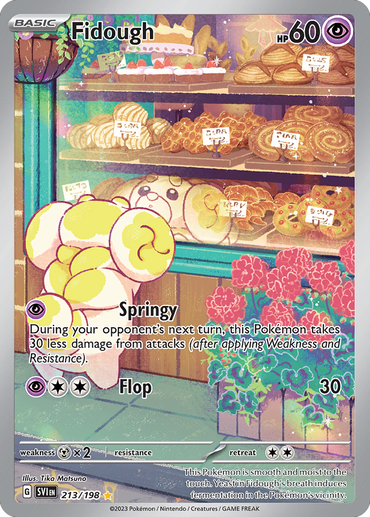 Fidough sv1-213 Illustration Rare from Scarlet & Violet Set