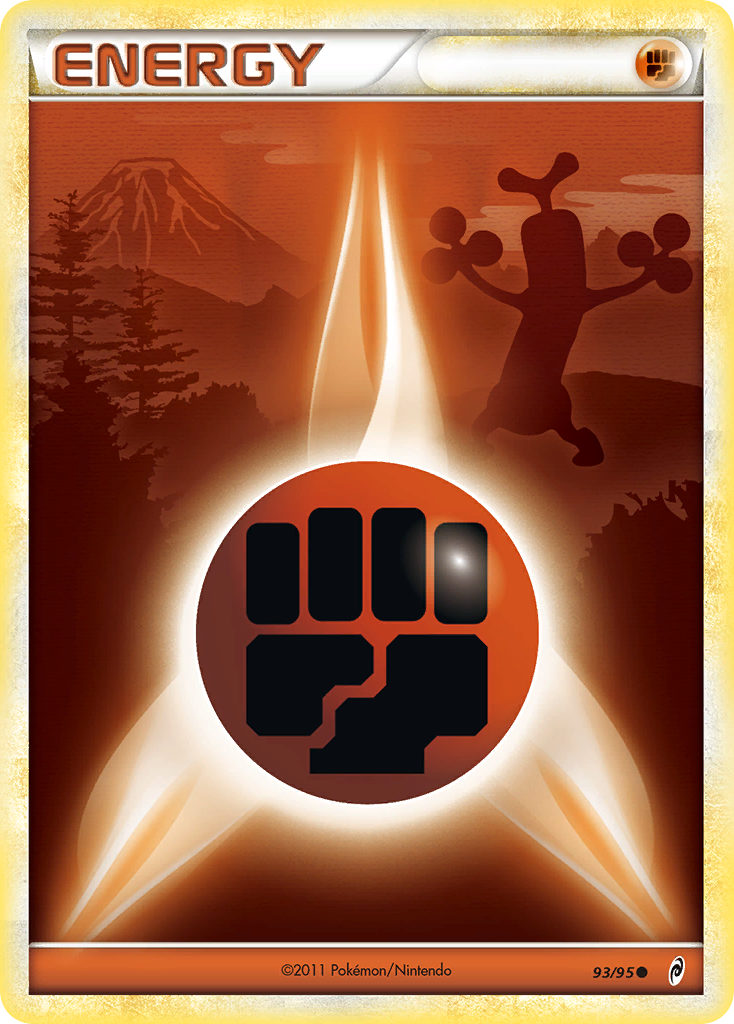Fighting Energy col1-93 Common from Call of Legends Set