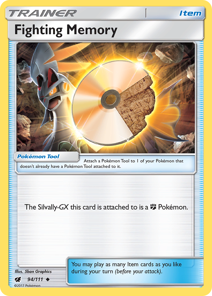 Fighting Memory sm4-94 Uncommon from Crimson Invasion Set