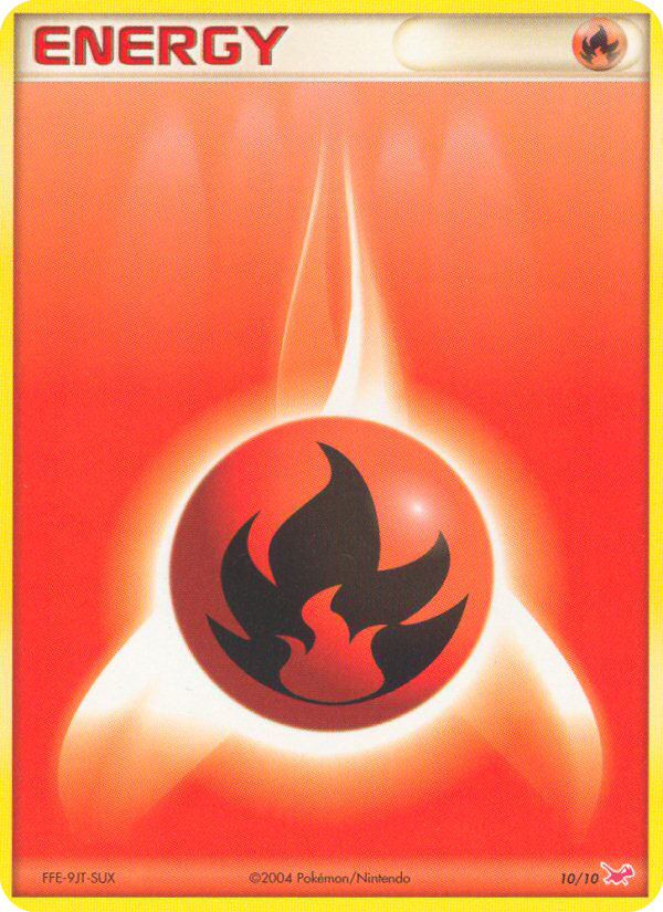 Fire Energy tk1a-10 from EX Trainer Kit Latias Set