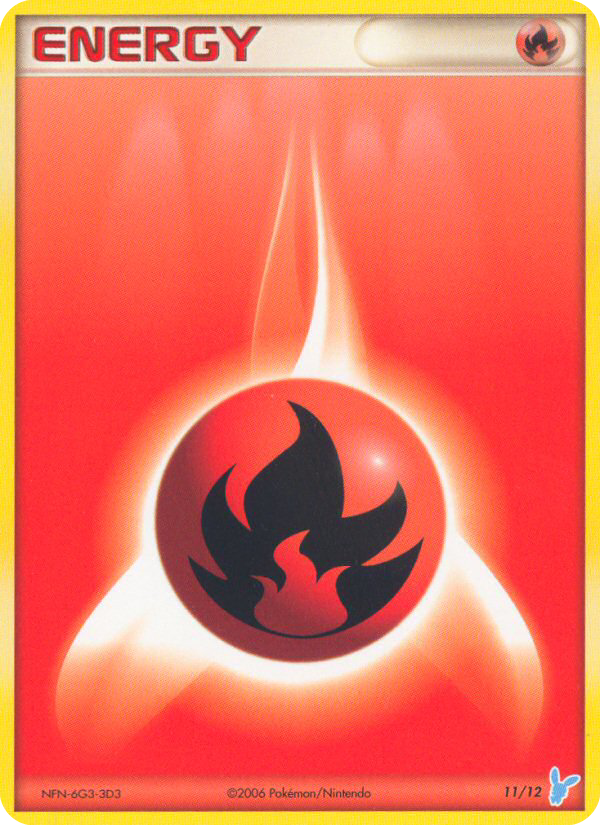 Fire Energy tk2b-11  from EX Trainer Kit 2 Minun Set