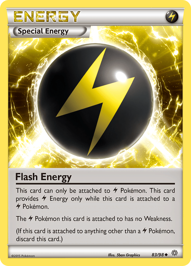 Flash Energy xy7-83 Uncommon from Ancient Origins Set