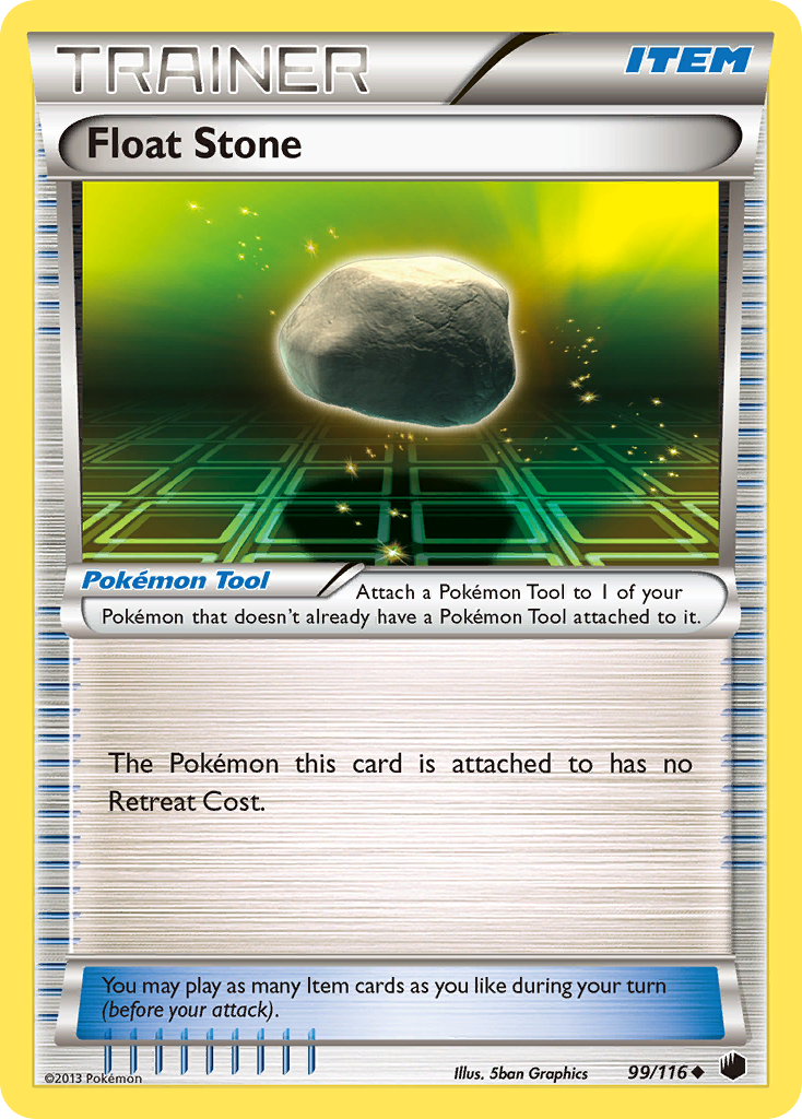 Float Stone bw9-99 Uncommon from Plasma Freeze Set