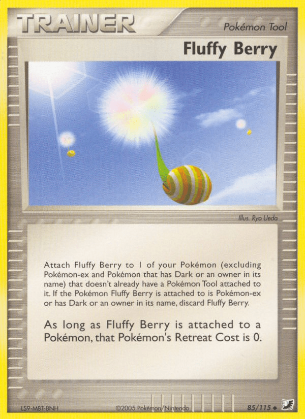 Fluffy Berry ex10-85 Uncommon from Unseen Forces Set