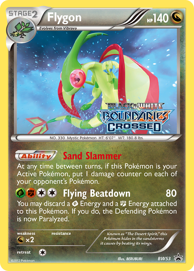 Flygon bwp-BW53 Promo from BW Black Star Promos Set