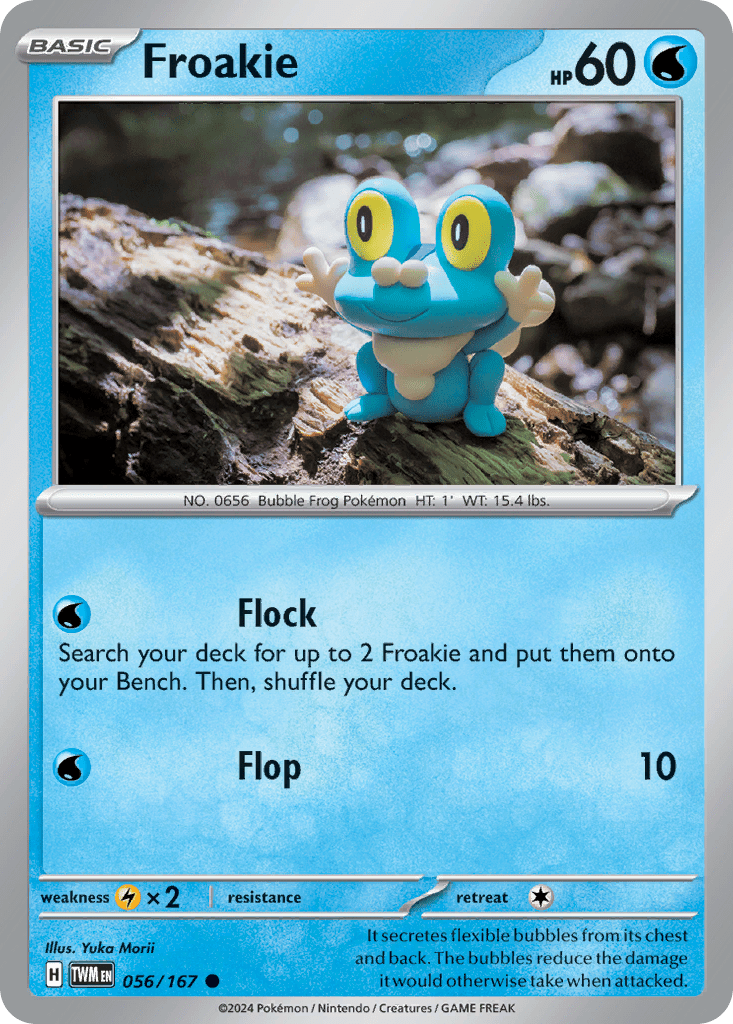 Froakie sv6-56 Common from Twilight Masquerade Set
