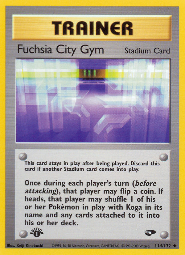 Fuchsia City Gym gym2-114 Uncommon from Gym Challenge Set