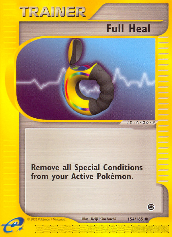 Full Heal ecard1-154 Common from  Set