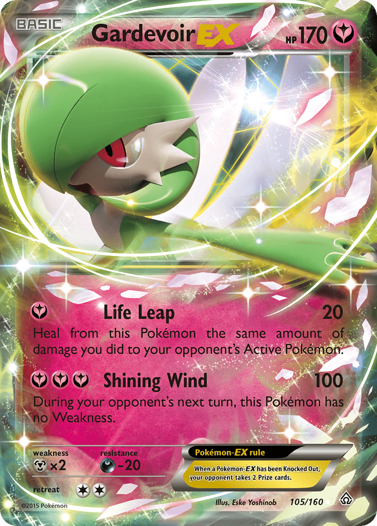 Gardevoir-EX xy5-105 Rare Holo EX from Primal Clash Set
