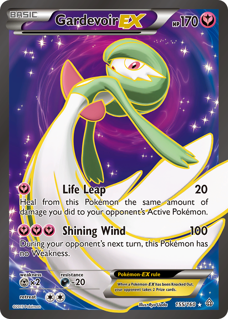 Gardevoir-EX xy5-155 Rare Ultra from Primal Clash Set
