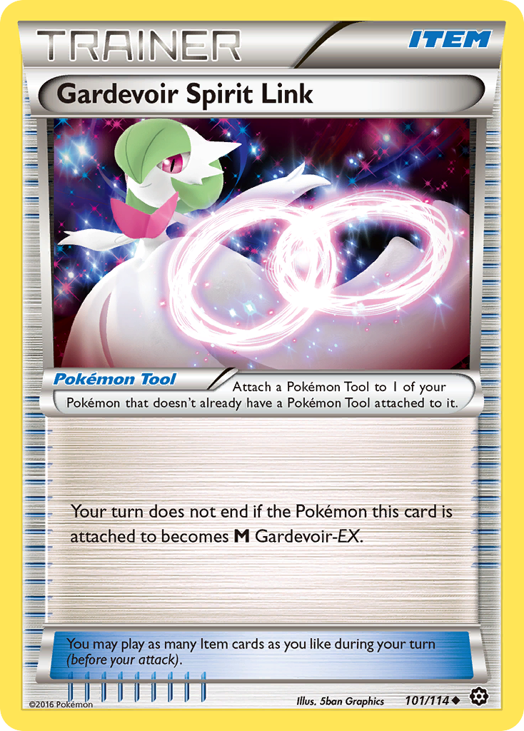 Gardevoir Spirit Link xy11-101 Uncommon from Steam Siege Set