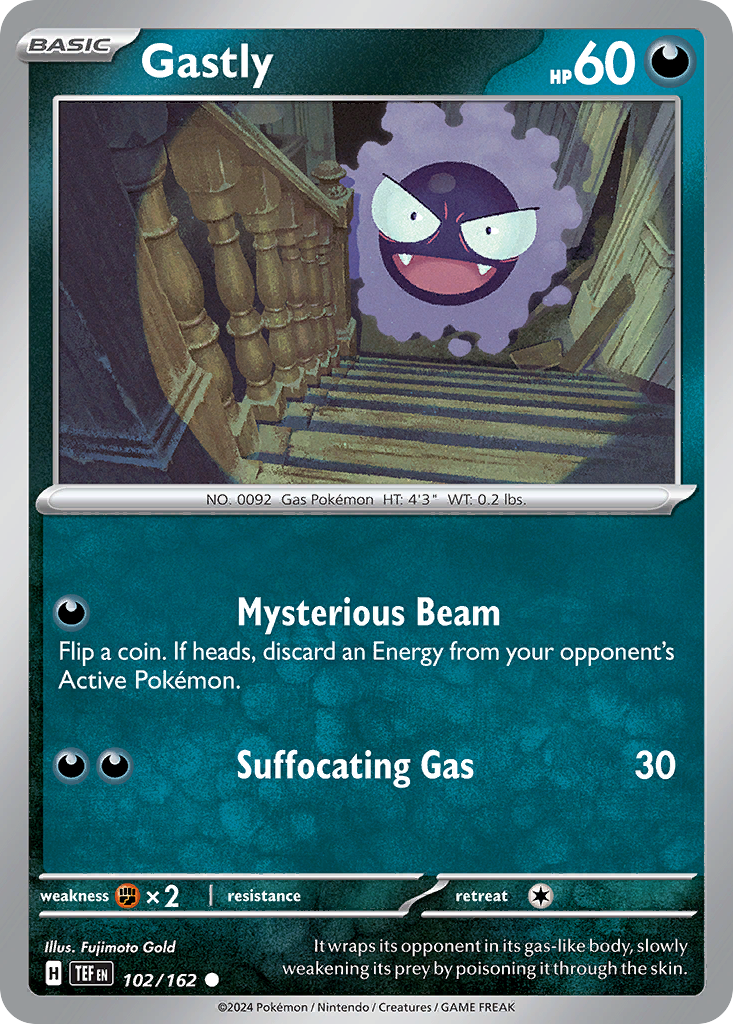 Gastly sv5-102 Common from Temporal Forces Set