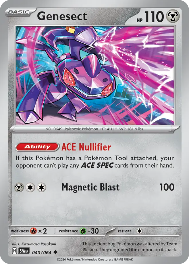 Genesect sv6pt5-40 Uncommon from Shrouded Fable Set