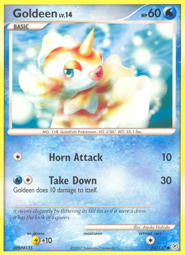 Goldeen dp1-84 Common from Diamond & Pearl Set