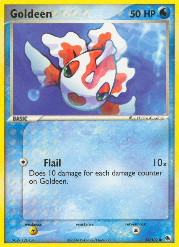 Goldeen ex1-55 Common from Ruby & Sapphire Set