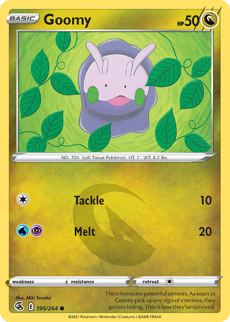 Goomy swsh8-195 Common from Fusion Strike Set