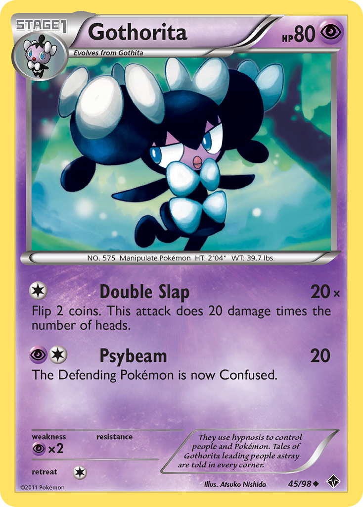 Gothorita bw2-45 Uncommon from Emerging Powers Set