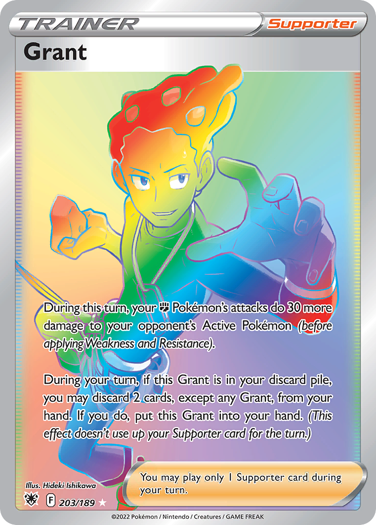 Grant swsh10-203 Rare Rainbow from Astral Radiance Set