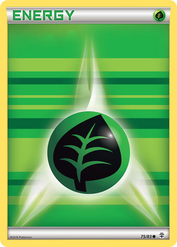 Grass Energy g1-75 Common from Generations Set