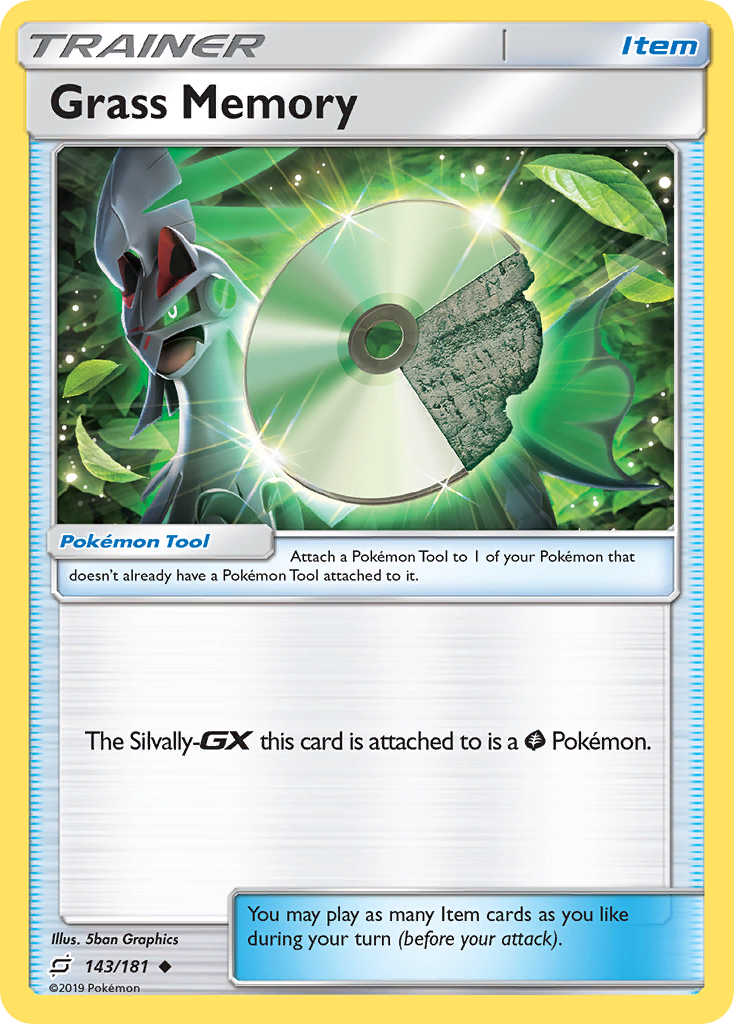 Grass Memory sm9-143 Uncommon from Team Up Set