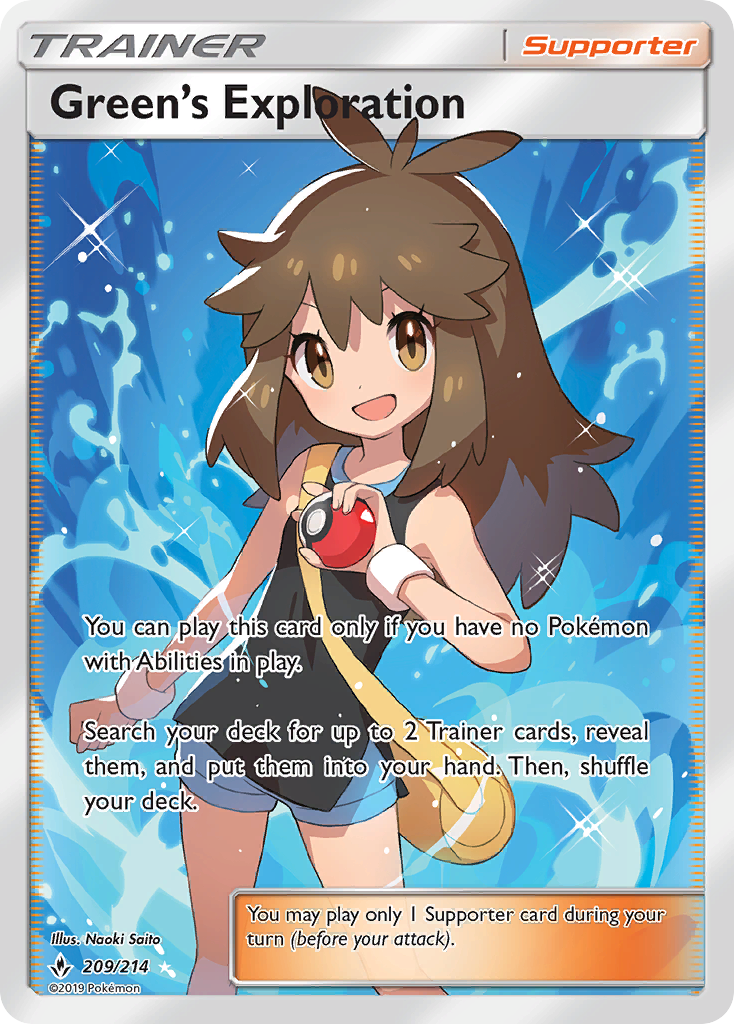 Green’s Exploration sm10-209 Rare Ultra from Unbroken Bonds Set