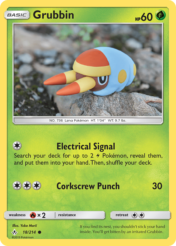 Grubbin sm10-18 Common from Unbroken Bonds Set