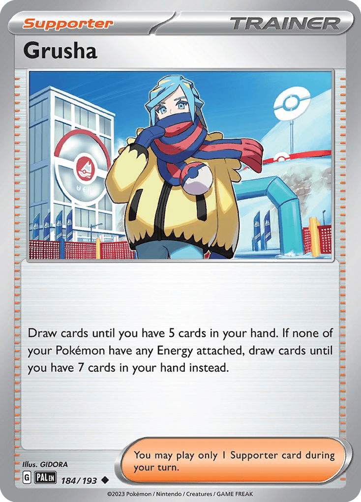 Grusha sv2-184 Uncommon from Paldea Evolved Set