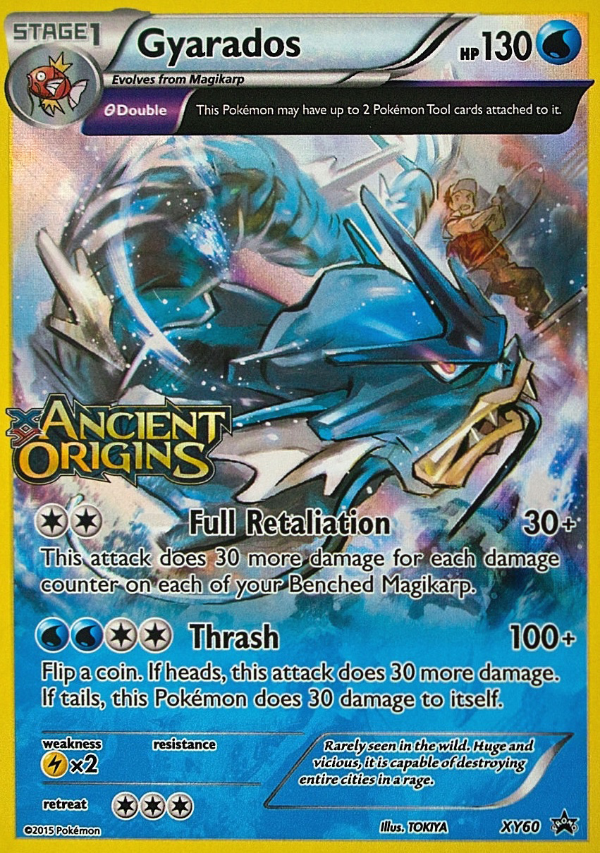 Gyarados xyp-XY60 Promo from XY Black Star Promos Set