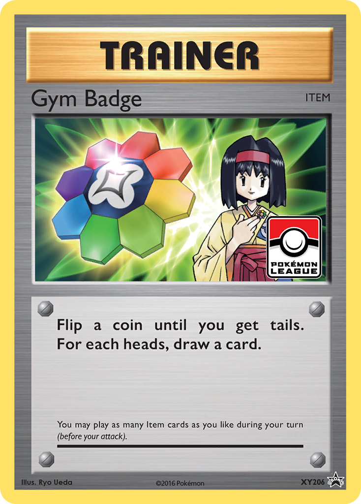 Gym Badge xyp-XY206 Promo from XY Black Star Promos Set