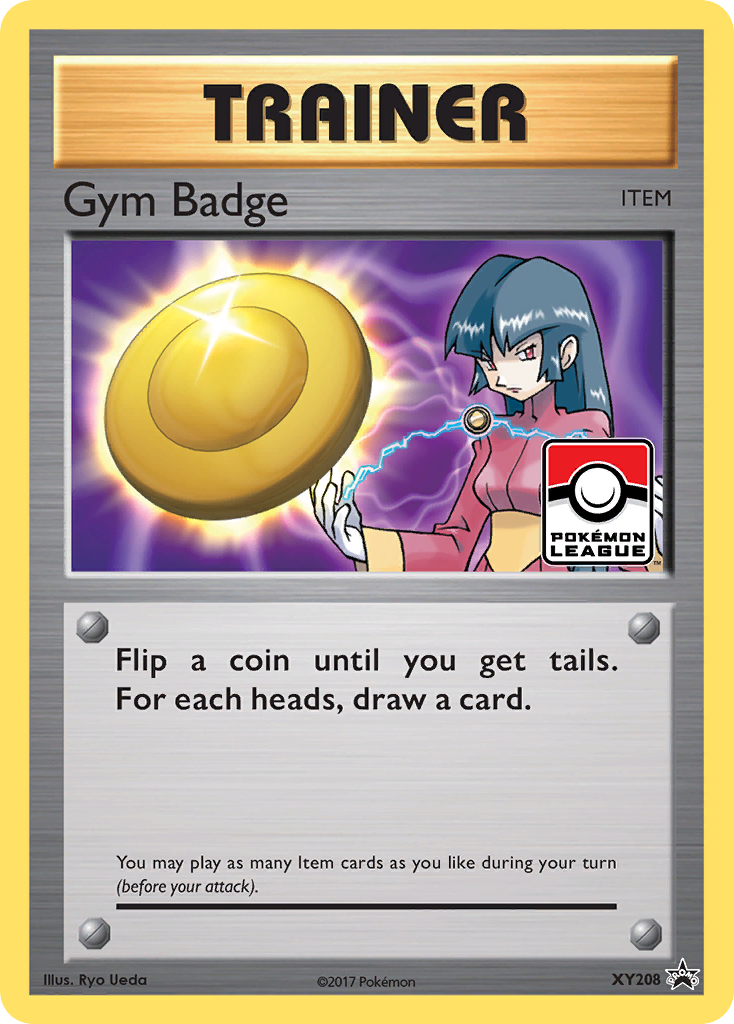 Gym Badge xyp-XY208 Promo from XY Black Star Promos Set