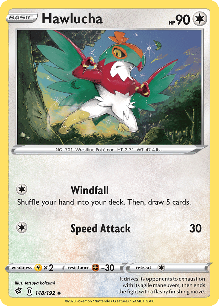 Hawlucha swsh2-148 Uncommon from Rebel Clash Set