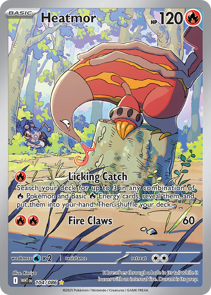 Heatmor rsv10pt5-104 Illustration Rare from White Flare Set