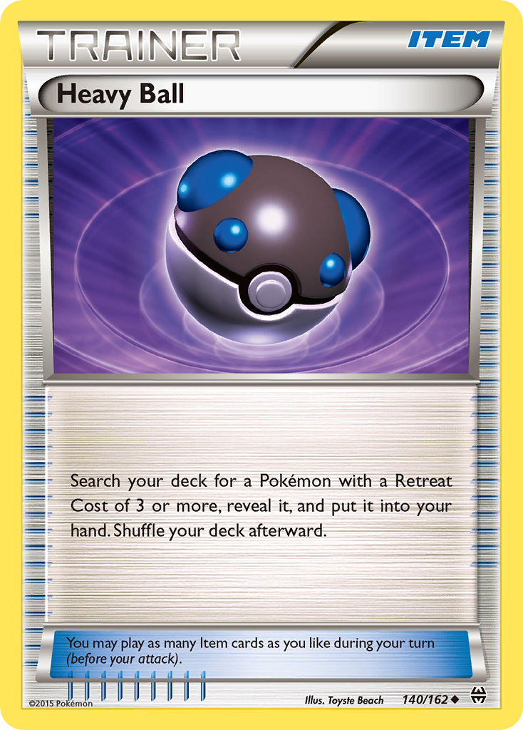 Heavy Ball xy8-140 Uncommon from BREAKthrough Set