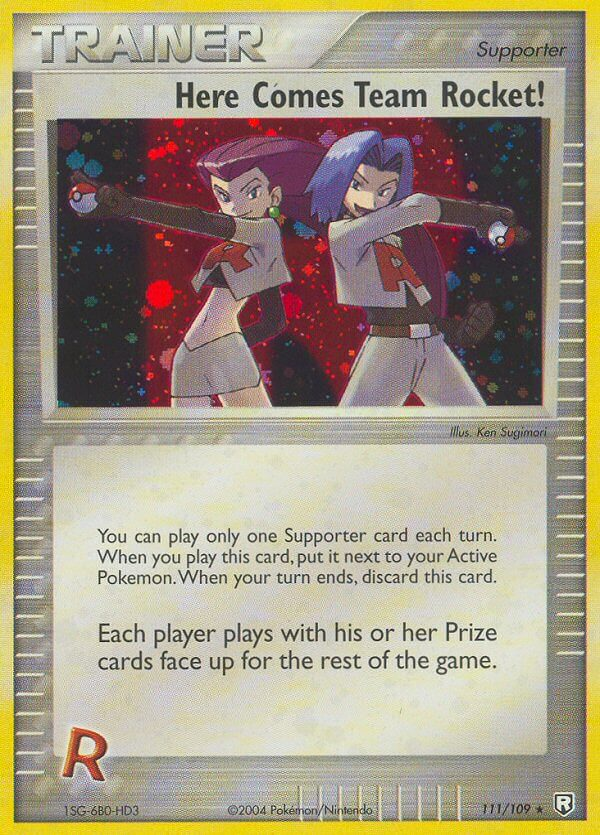 Here Comes Team Rocket! ex7-111 Rare Secret from Team Rocket Returns Set